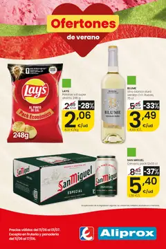 Vista previa Eroski Ofertones de verano Aliprox válido desde el 11.06.2026