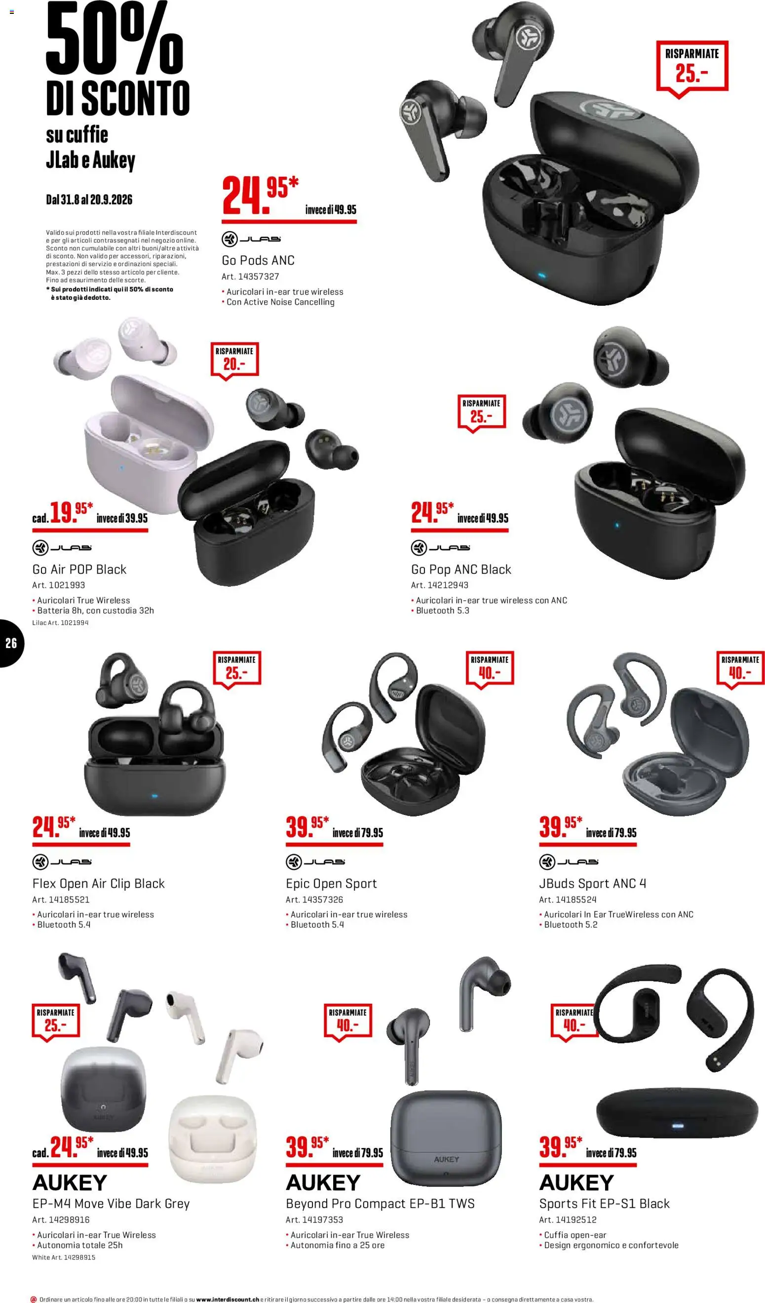 Interdiscount aktionen IT – gültig ab 31.08.2026 | Seite: 26