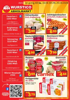 Wurstico Abholmarkt Andro Spezialitäten ab 19.09.2026 gültig