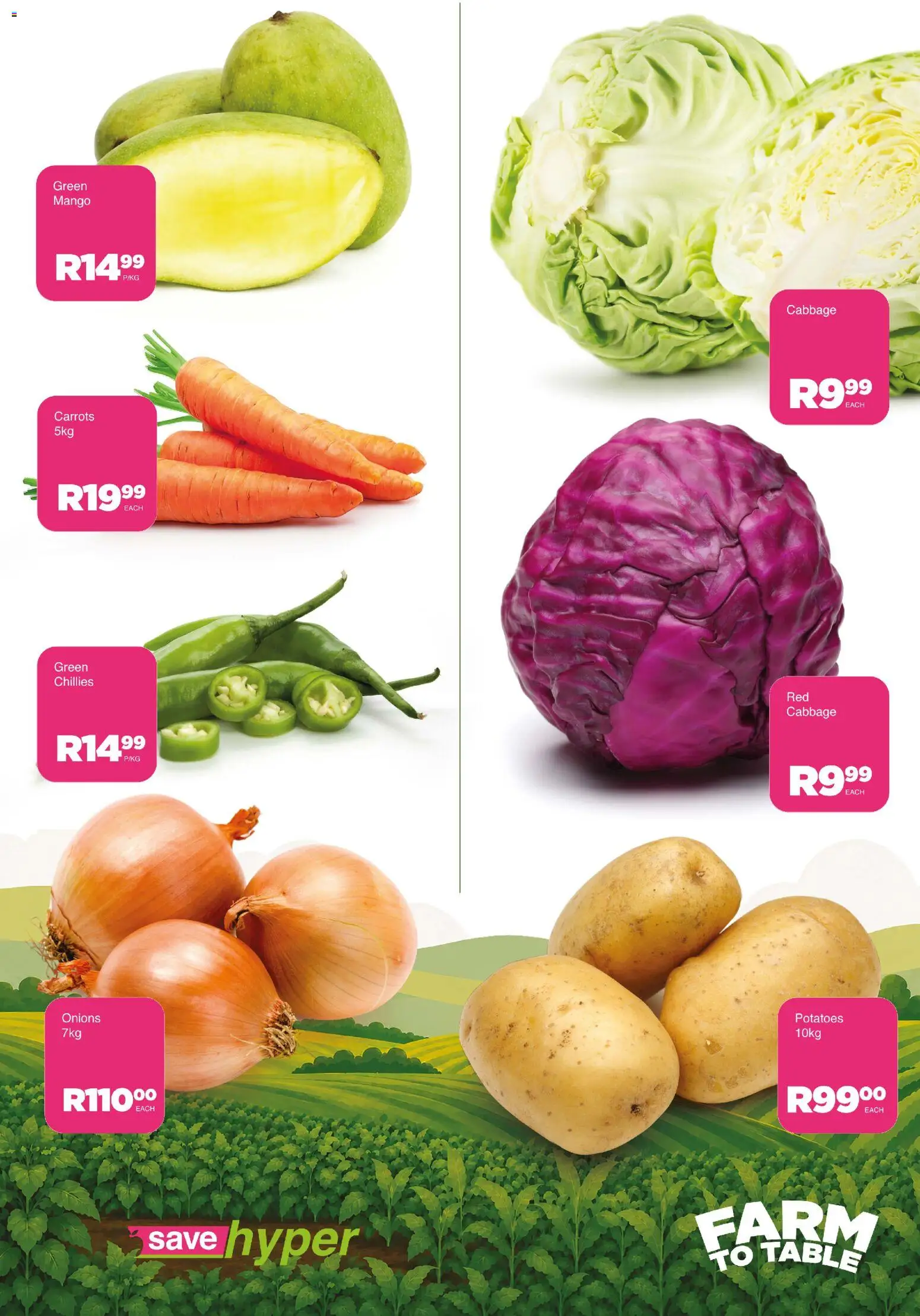 New Save catalogue – valid from 13/10/2026 | Page: 5 | Products: Table, Potatoes, Onions, Mango