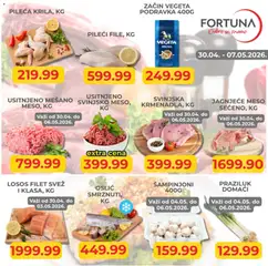 Fortuna Market katalog Nedeljna ponuda - pregled Fortuna Market kataloga - važi od 30.04.2026