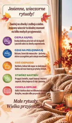 Pogląd oferty "Delikatesy Centrum gazetka - Jesienne porządki" - ważna od 17.09.2026 | Strona: 11 | Produkty: Telefon, Kakao, Sól do kąpieli, Świece