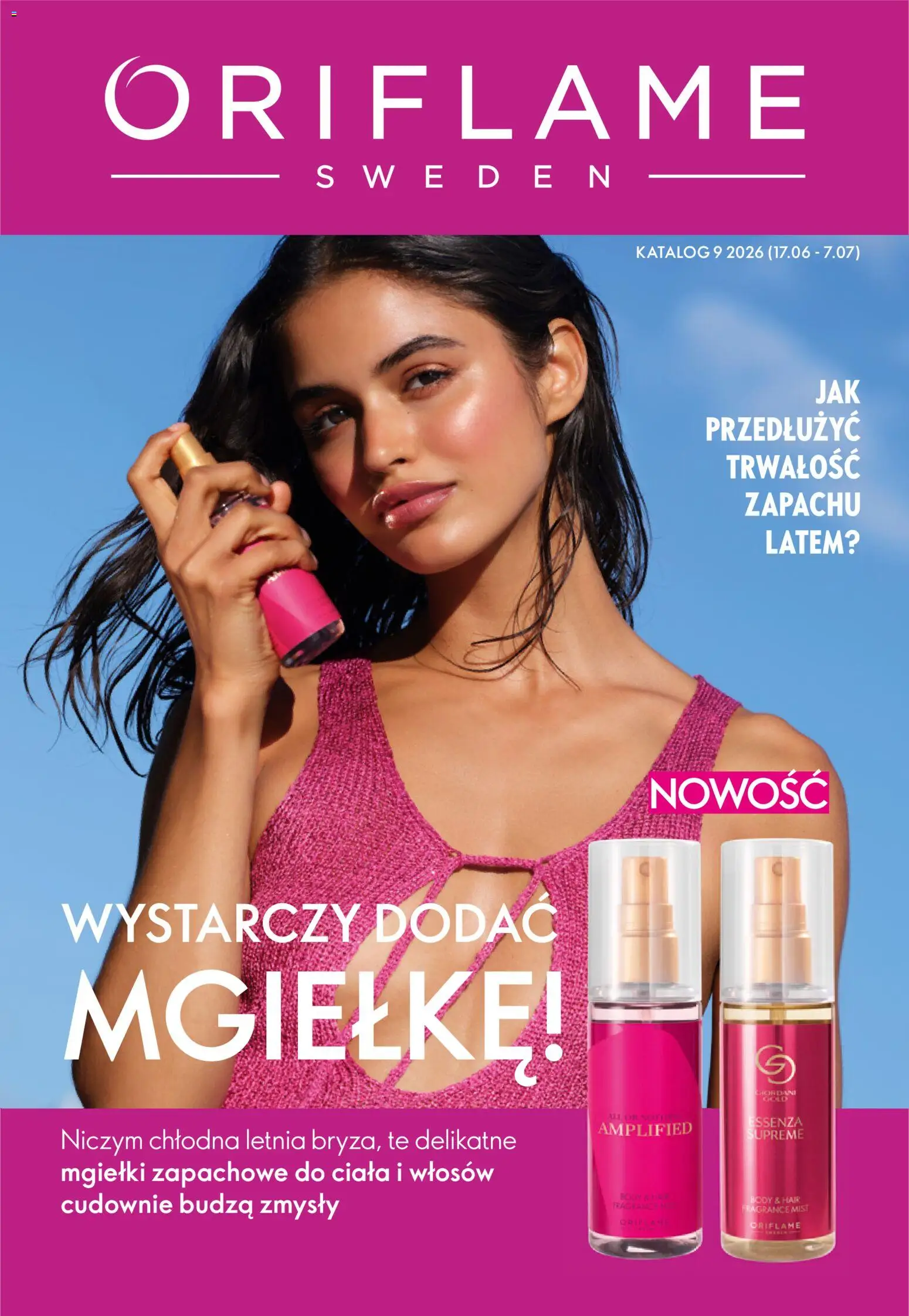 Oriflame Katalog 9 2026 od 17.06.2026 | Strona: 1 | Produkty: Body