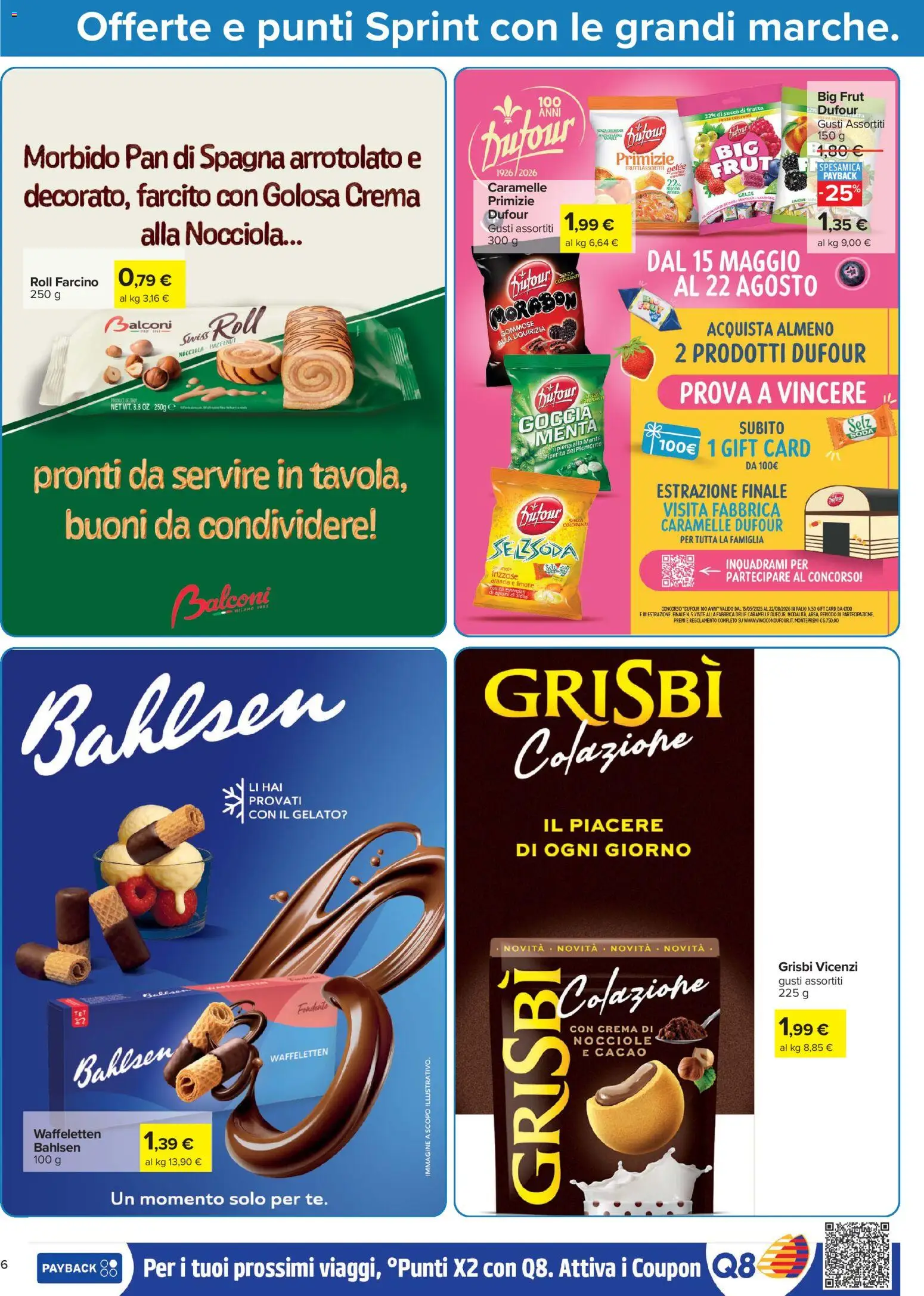 Volantino Carrefour del 06/08/2026 | Pagina: 6 | Prodotti: Frutta, Agrumi, Nocciole, Menta