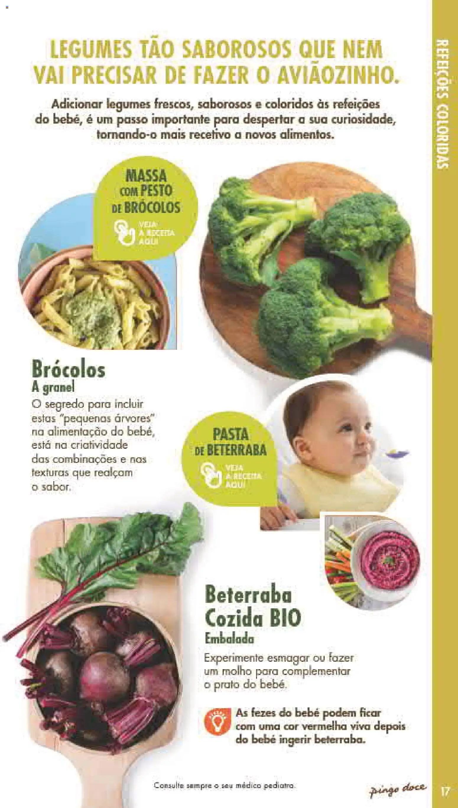 Pingo Doce Fruta e Legumes │ válido de 30/06/2026 | Página: 17 | Produtos: Brócolos, Beterraba, Massa
