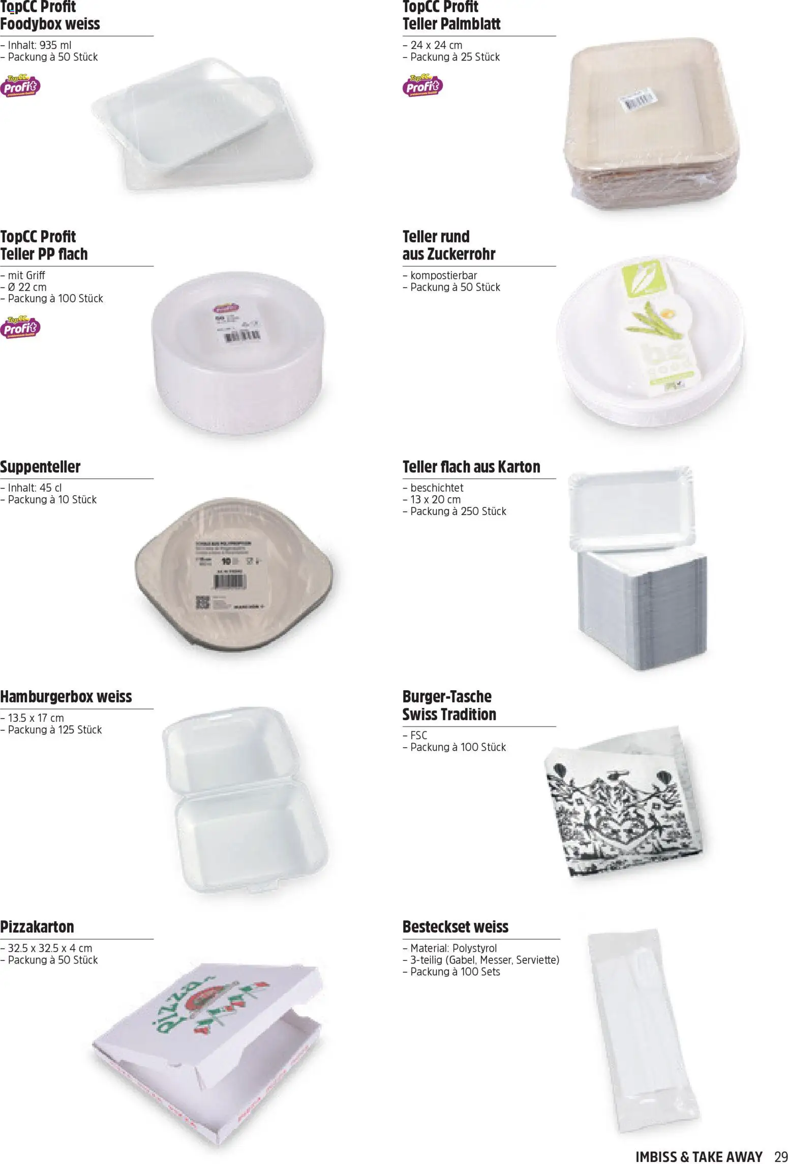 TopCC aktionen Imbiss & Take Away – gültig ab 31.03.2026 | Seite: 29 | Produkte: Top