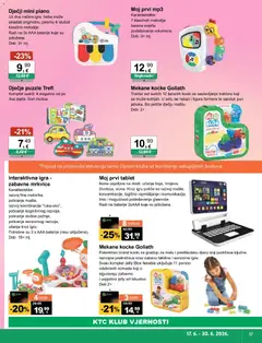 KTC - Katalog igračke i tekstil - Pregled kataloga iz trgovine KTC, vrijedi od 17.06.2026 | Stranica: 8