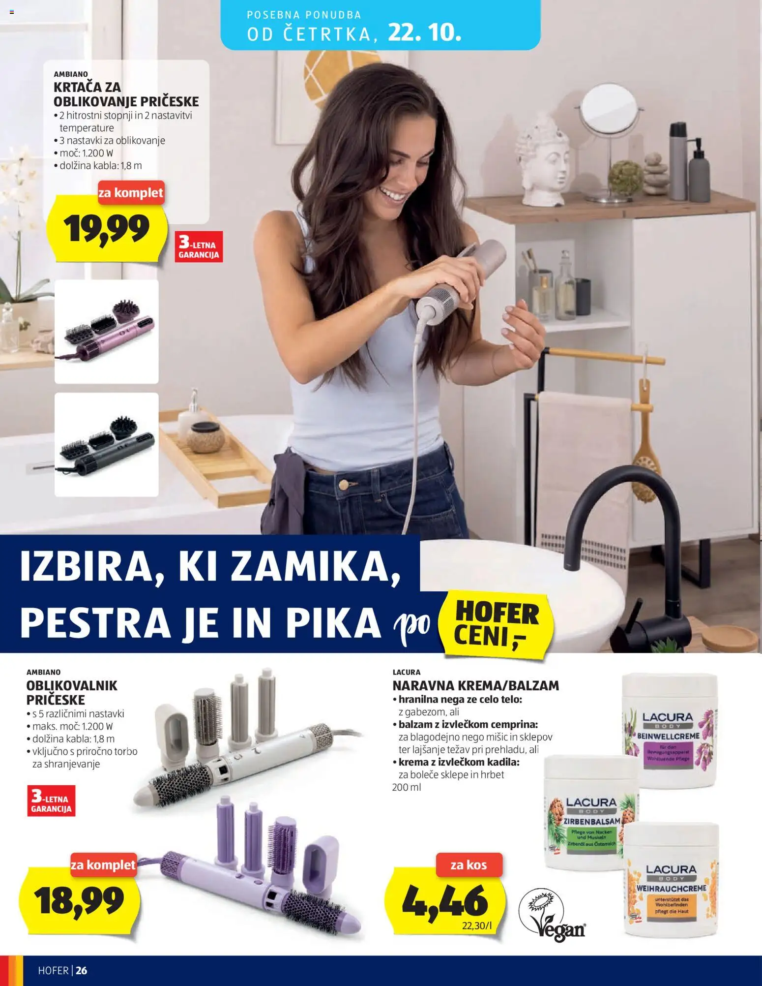 Novi Hofer katalog ponudbe – veljaven od 14.10.2026 | Stran: 26