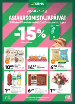 Prisma-mainoslehti voimassa 27.05.2026 alkaen