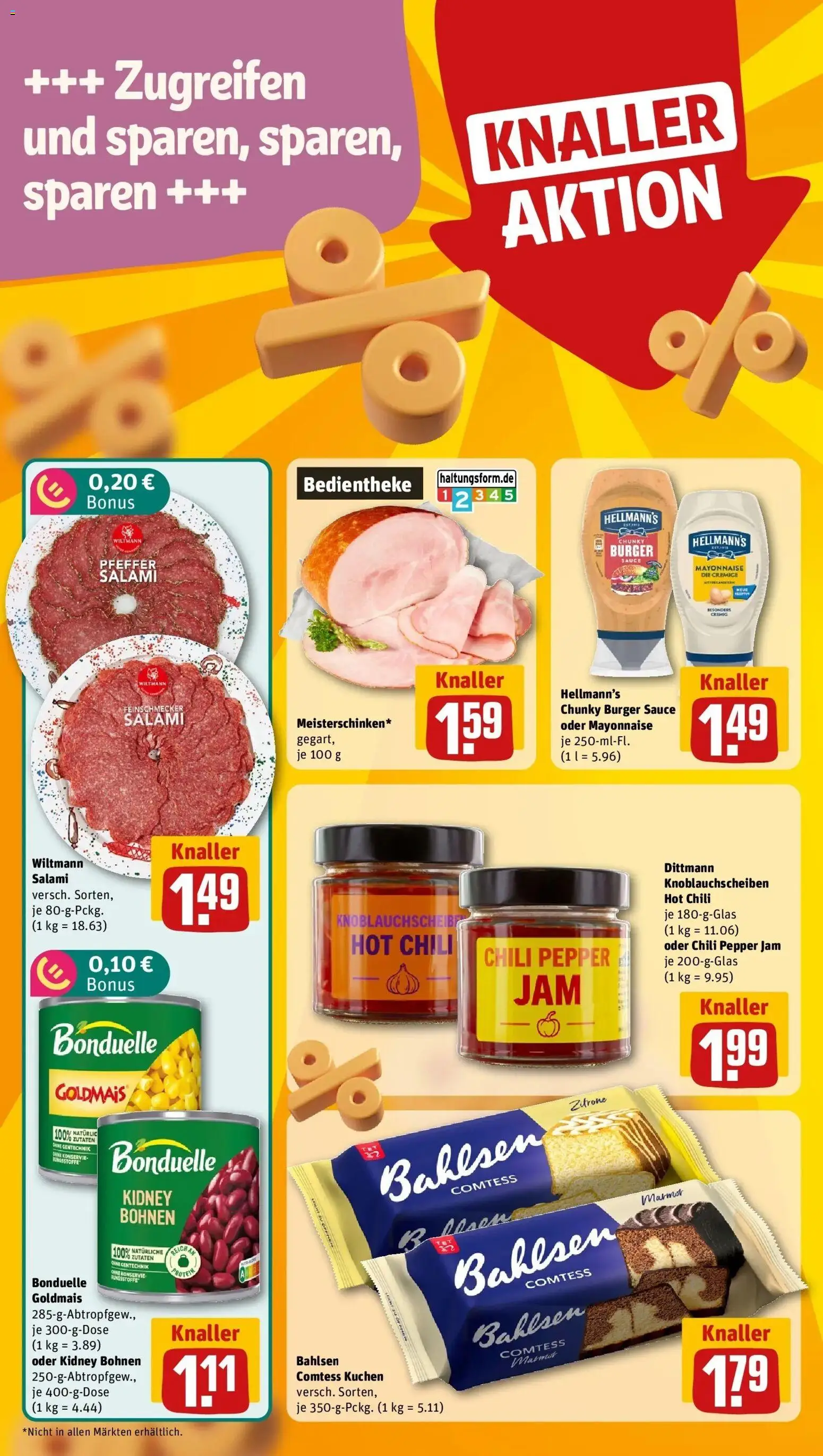 REWE Prospekt ab 17.08.2026 zum Blättern » Angebote | Seite: 6 | Produkte: Pfeffer, Zitrone, Salami, Kuchen
