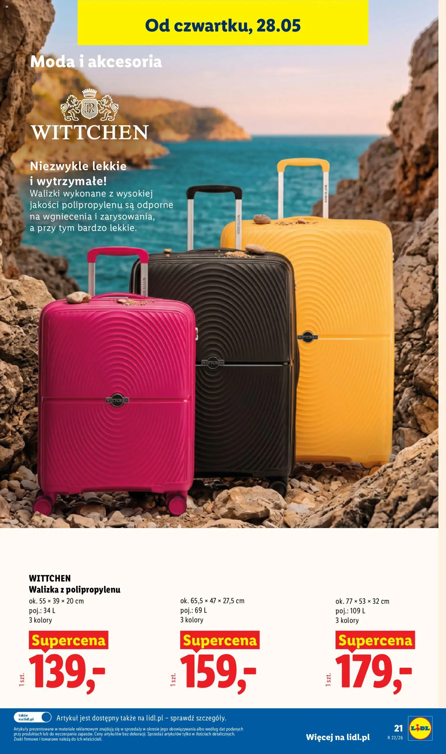 Lidl Katalog od 25.05.2026 | Strona: 25 | Produkty: Walizka, Walizki