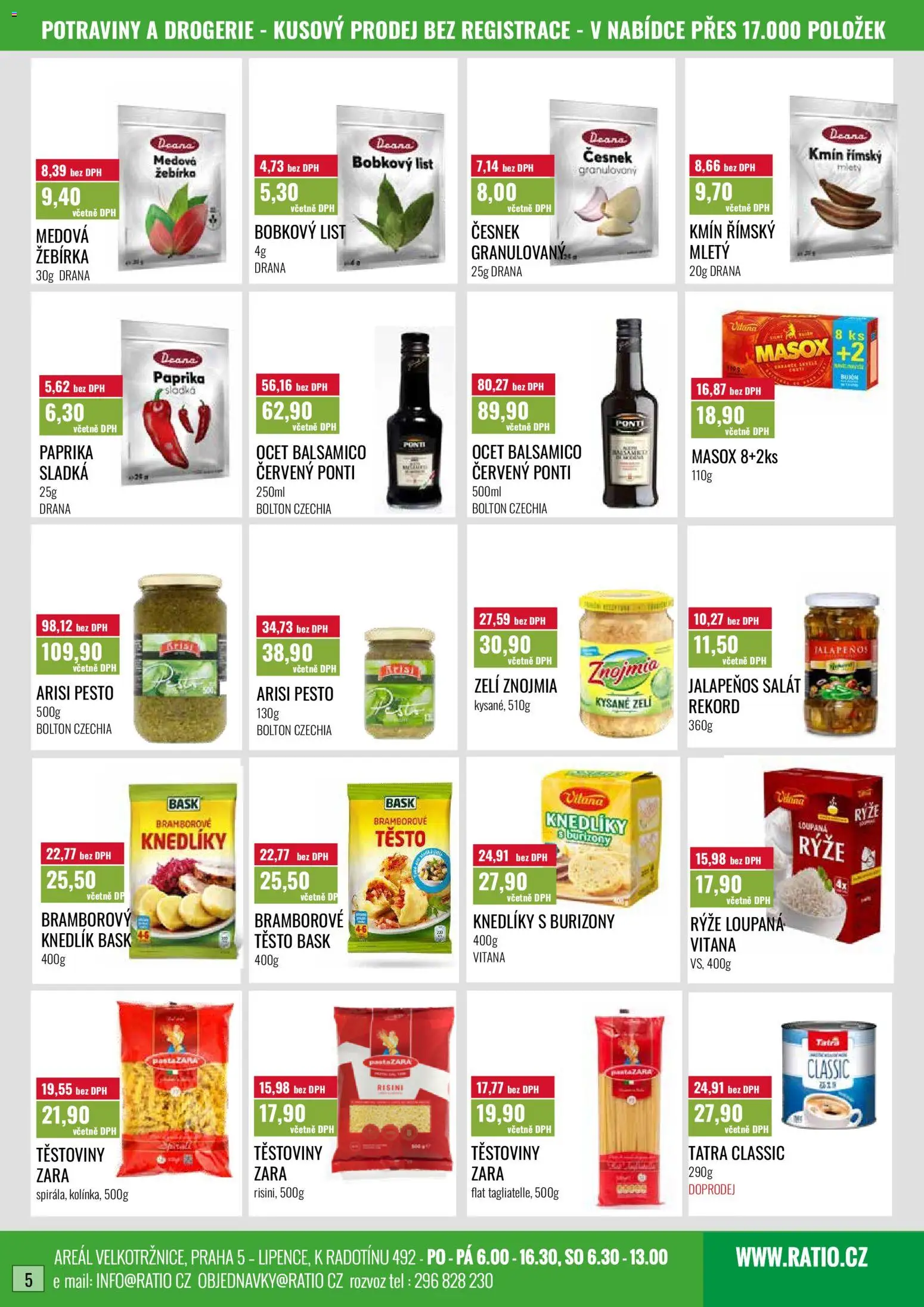 Ratio leták od 01.05.2026 | Strana: 6 | Produkty: Rýže, Jalapeňos, Masox, Těsto