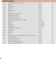 Hanos folder - Wildbrochure 2026/2027 - Voorbeeld van een folder van Hanos, geldig van 07-09-2026 | Pagina: 28