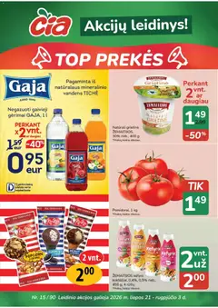 ČIA MARKET leidinys galioja nuo 2026.07.21