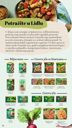 VEGANSKO GOTOVO JELO - BULGUR I POVRĆE, Vegansko gotovo jelo - bulgur i povrće - Pregled kataloga iz trgovine Lidl, vrijedi od 25.10.2024 | Stranica: 74