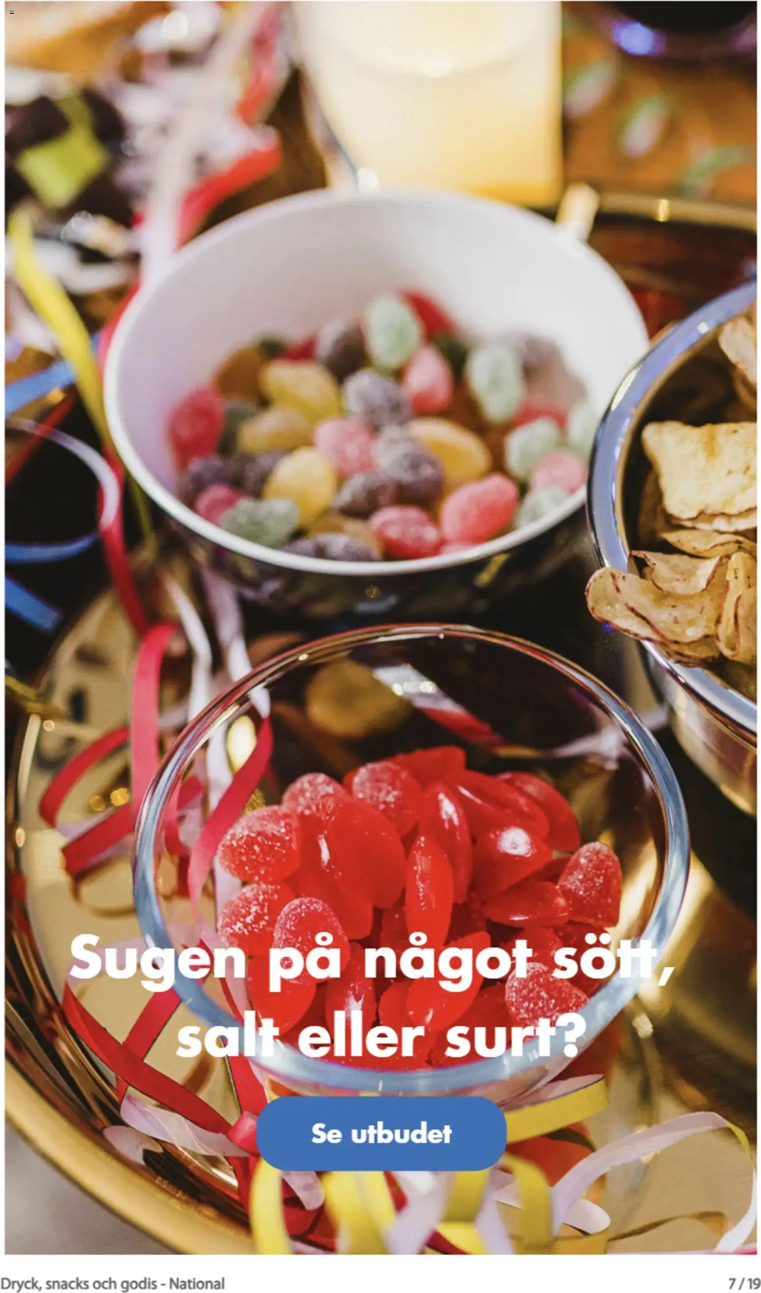Biltema reklamblad aktuell från 21/08/2026 | Sida: 7 | Produkter: Salt, Snacks, Godis