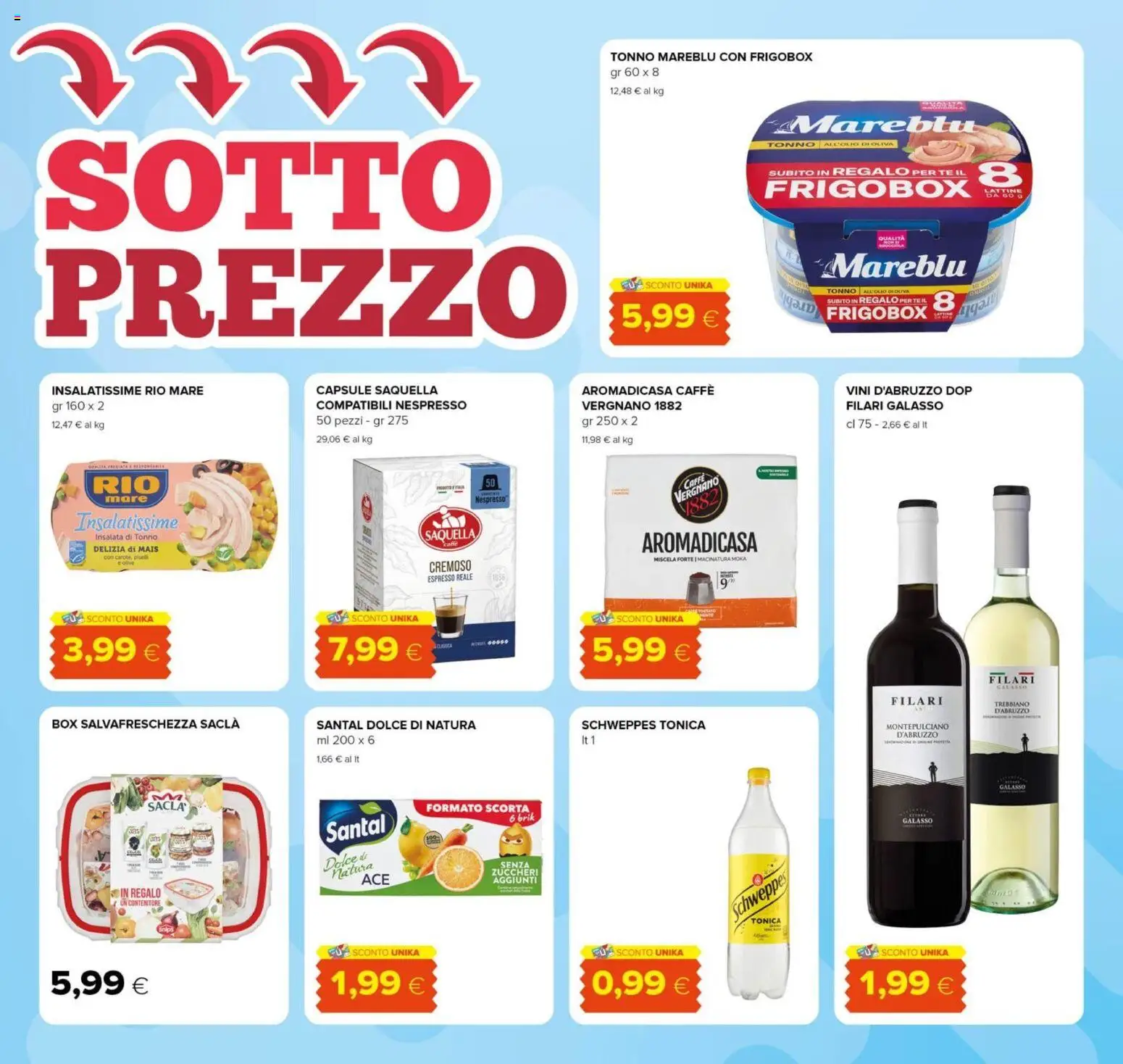 Volantino Oasi del 18.06.2026 | Pagina: 3 | Prodotti: Caffè, Tè, Mais, Contenitore