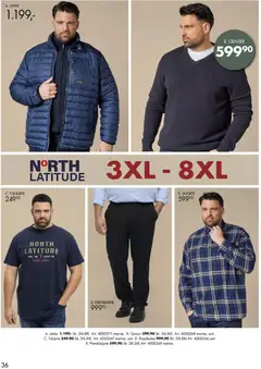 Forhåndsvisning av Spar Kjøp kundeavis julevarchuset gyldig fra 19/10/2026 | Side: 36 | Produkter: Genser, Jakke, Dressbukse, Flanellskjorte
