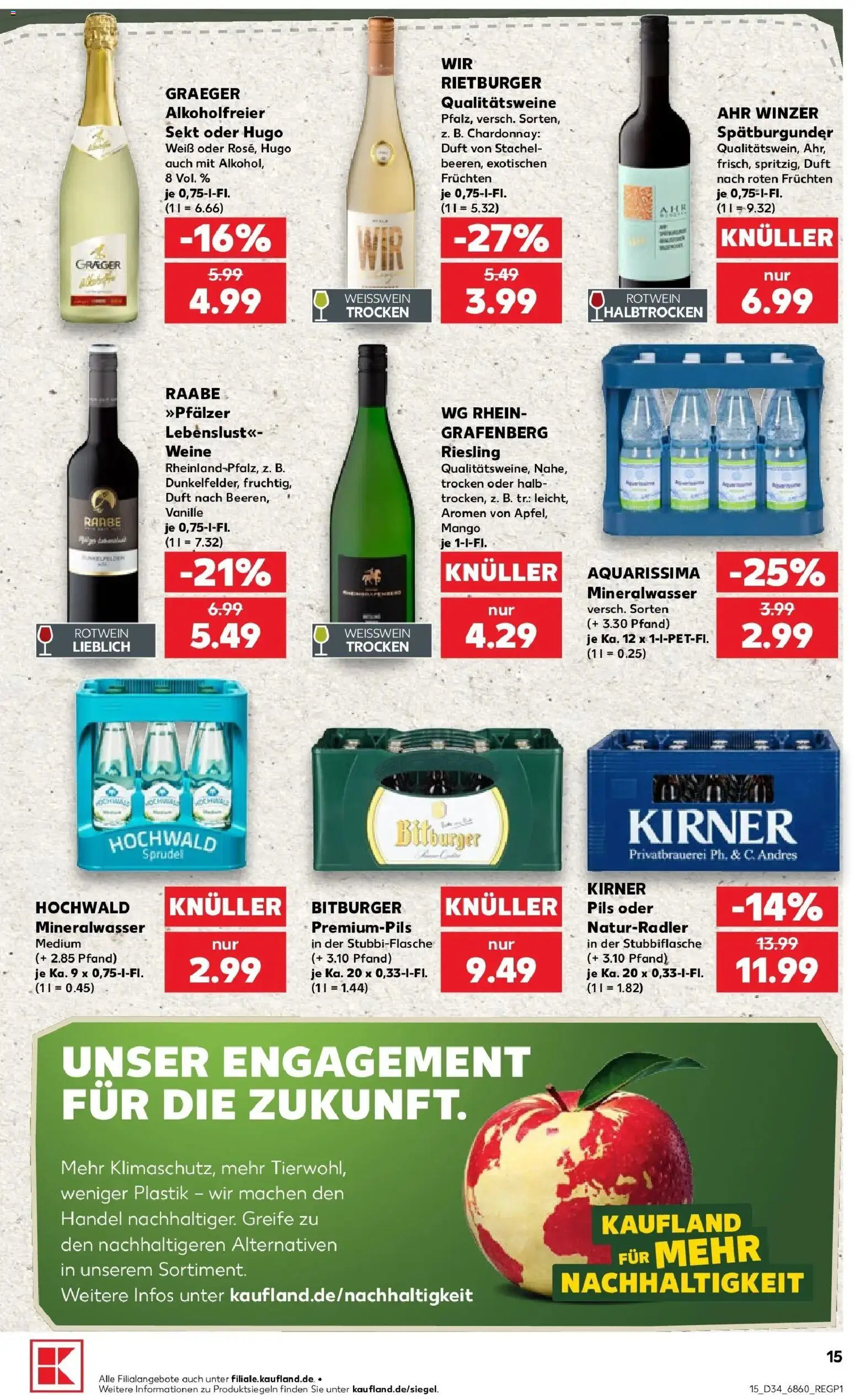 Prospekt Kaufland ab 17.08.2026 » Angebote Online zum Blättern | Seite: 26 | Produkte: Rotwein, Sekt, Duft, Vanille