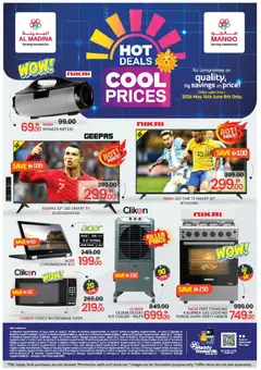 Preview of Al Madina Hot Deals & Cool Prices valid from 14.05.2026