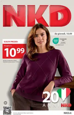 Anteprima del volantino NKD volantino valido a partire dal 10/09/2026