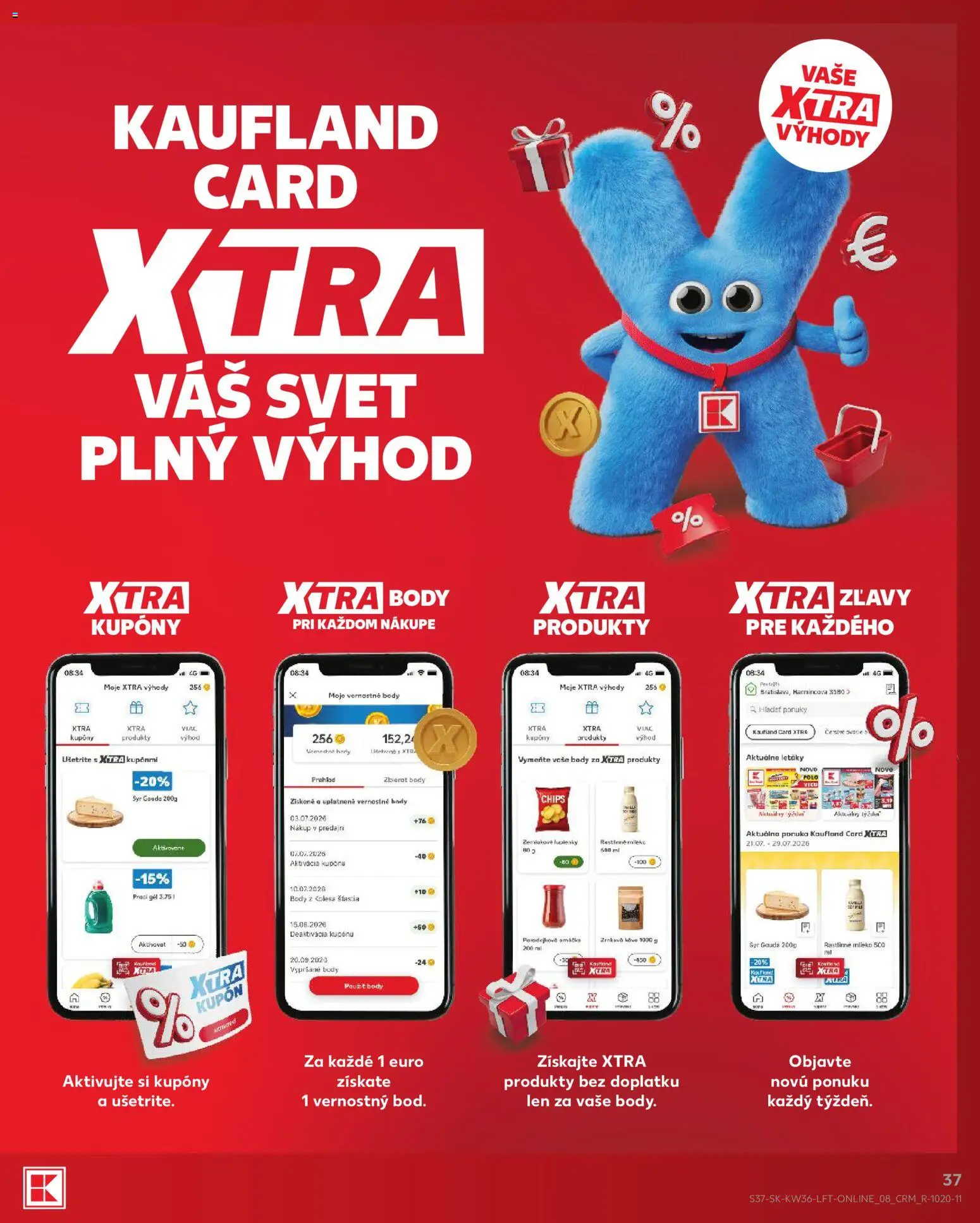 Nové Kaufland akcie – leták je platný od 03.09.2026 | Strana: 37 | Produkty: Mlieko, Syr, Gouda, Syr Gouda