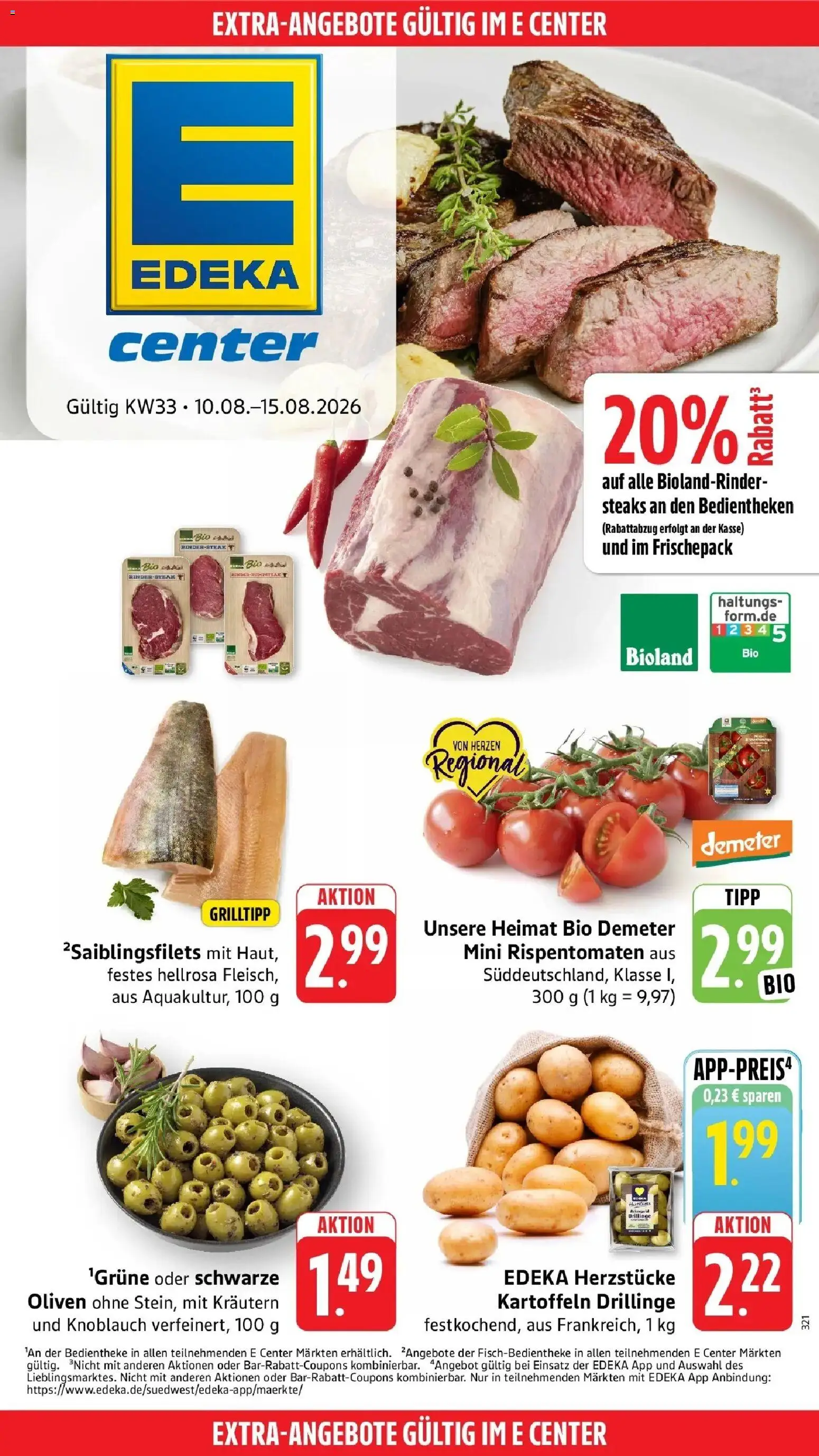 Edeka Prospekt Trier (ab 10.08.2026) » Angebote Online | Seite: 43 | Produkte: Kartoffeln, Knoblauch