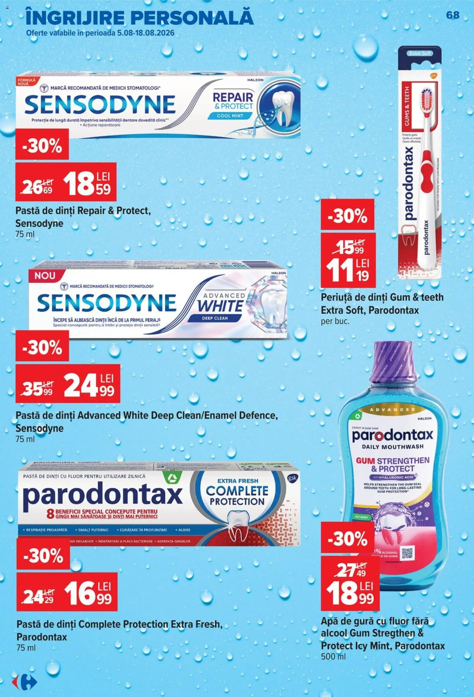 Noul catalog Carrefour – valabil de la 05.08.2026 | Pagină: 68