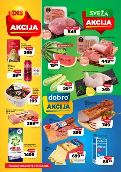 Super DIS katalog Nedeljna akcija - pregled Super DIS kataloga - važi od 24.07.2026