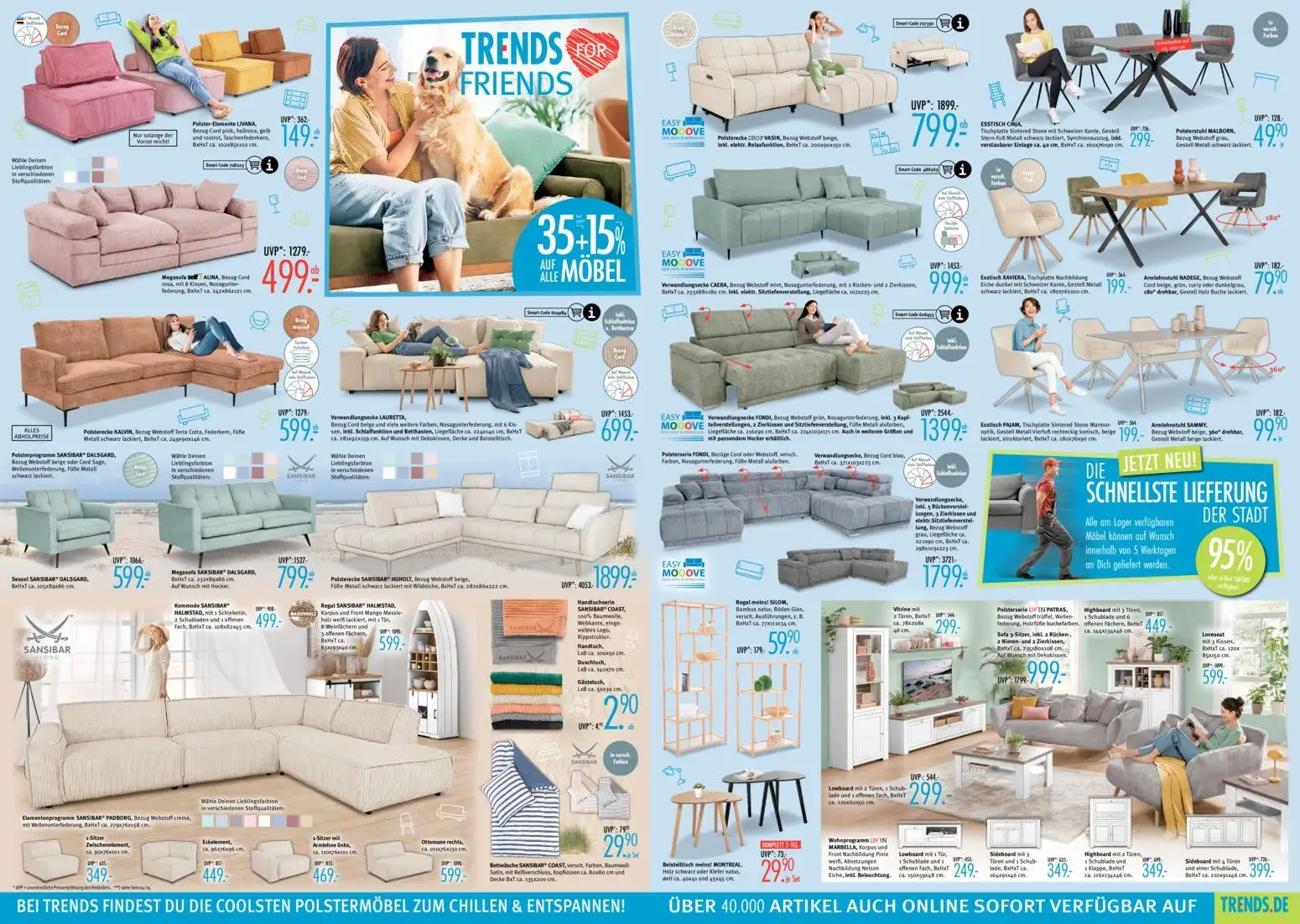 Trends Prospekt 	 – gültig ab 09.05.2026 | Seite: 2 | Produkte: Hocker, Decke, Kommode, Kopfkissen