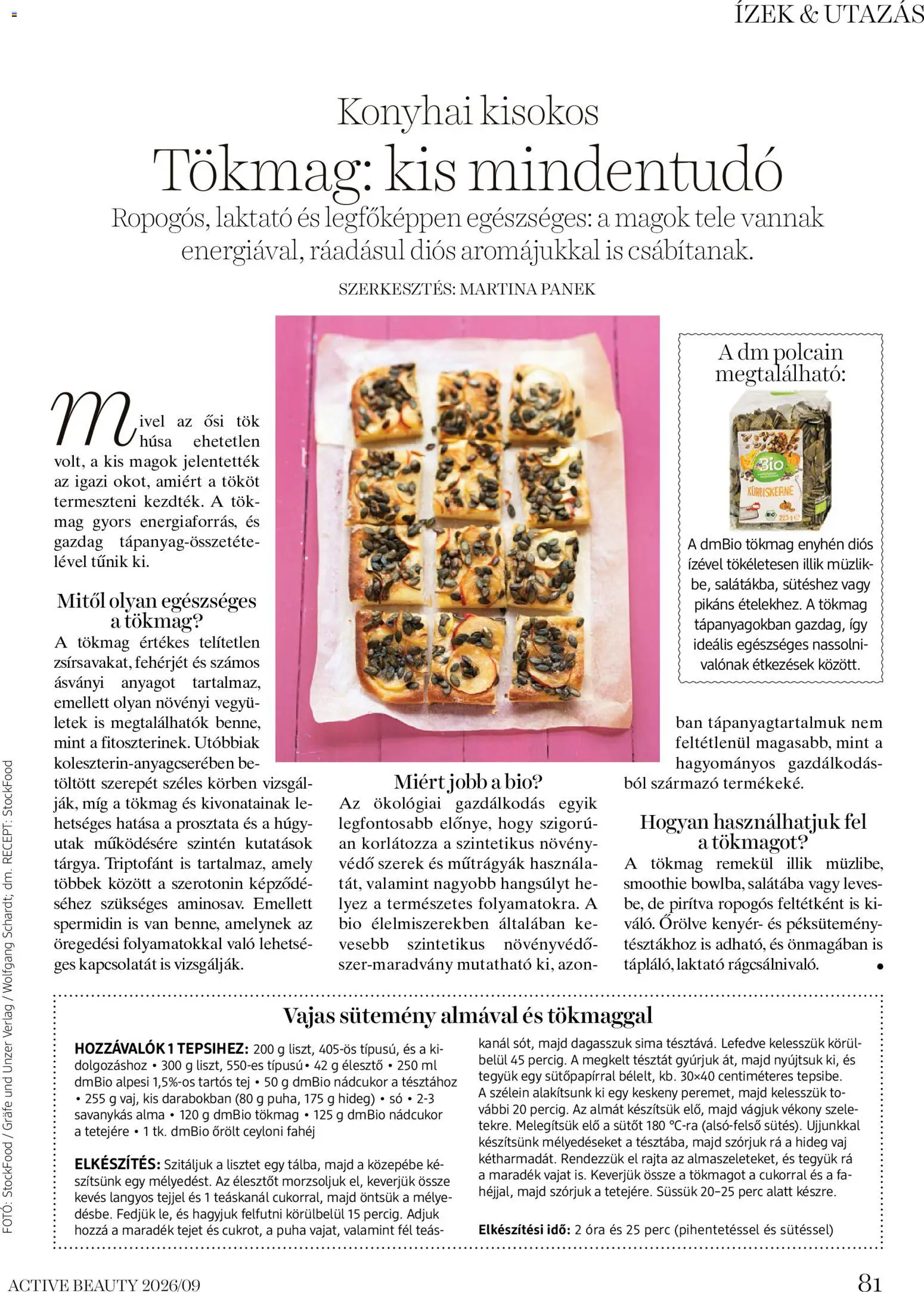 DM Drogerie Markt akciós ujság - amely érvényes a következő dátumtól: 2026.09.17. | Oldal: 81 | Termékek: Lé, Hozzávalók, Kenyér, Sütemény