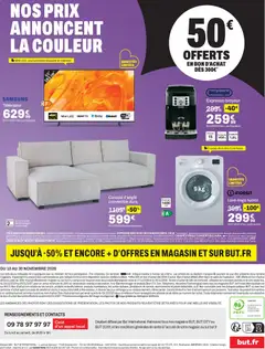 But - Prévisualisation de But Black Friday valide à partir de 10/11/2026 | Page: 8 | Produits: Meuble, Broyeur, Delonghi, Canapé