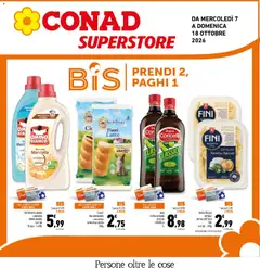 Anteprima del volantino Conad volantino Superstore Campania valido a partire dal 07/10/2026
