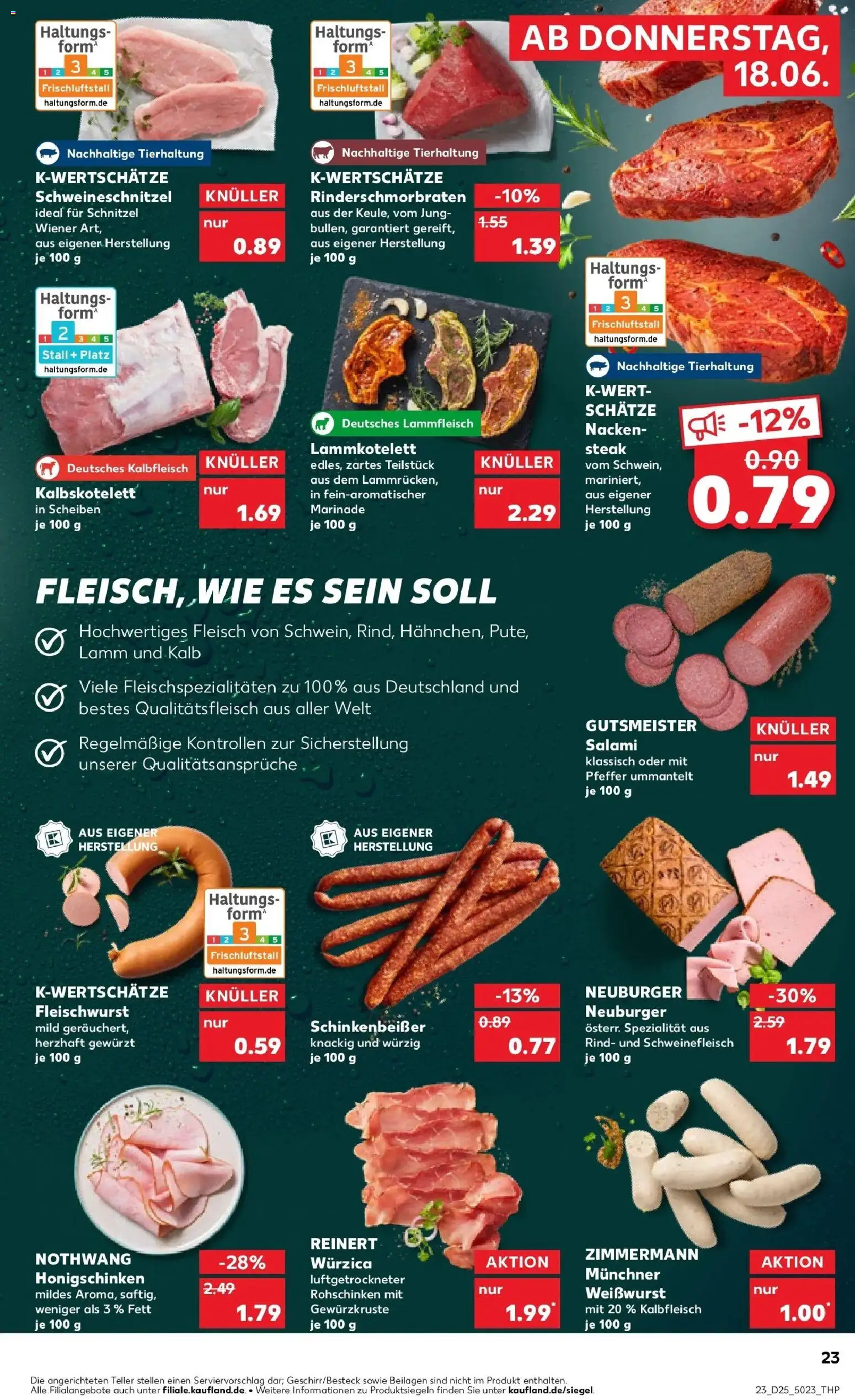 Kaufland Prospekt Völklingen – gültig ab 15.06.2026 | Seite: 32 | Produkte: Pfeffer, Salami, Schweinefleisch, Fleisch