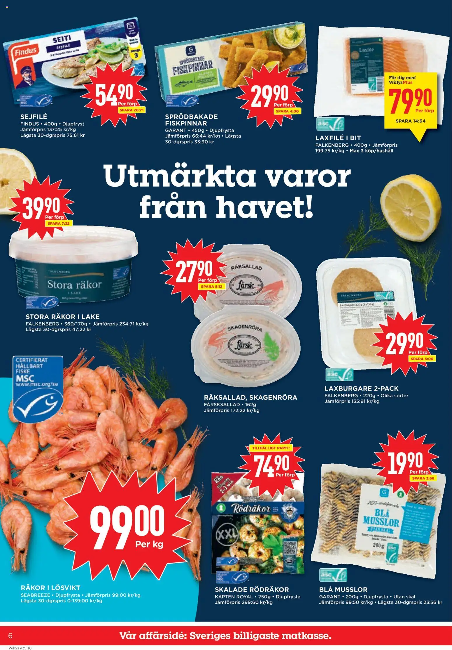 Willys reklamblad aktuell från 24/08/2026 | Sida: 6