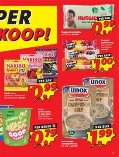 Boni folder week 25 - Voorbeeld van een folder van Boni, geldig van 15.06.2026 | Pagina: 27 | Producten: Champignon, Beker, Pasta, Zak
