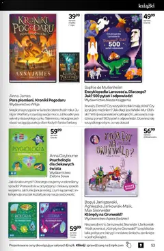Pogląd oferty "Empik promocje" - ważna od 03.06.2026 | Strona: 53 | Produkty: Ziemia, Por, Książki