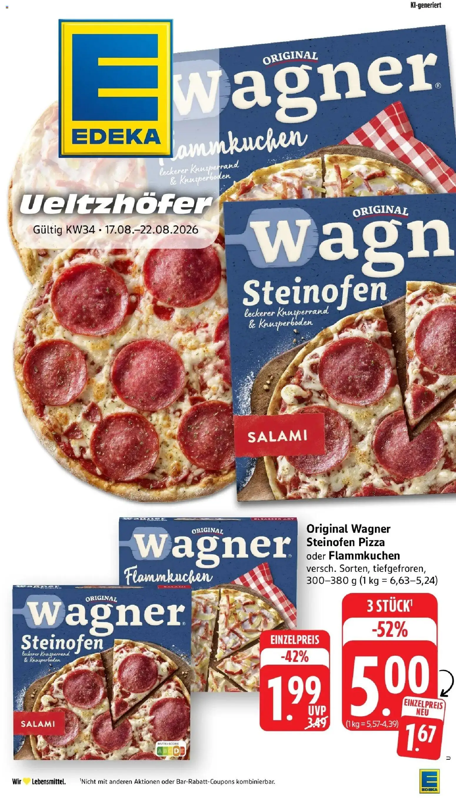 Edeka Prospekt Heilbronn (ab 17.08.2026) » Angebote Online | Seite: 1 | Produkte: Salami, Pizza