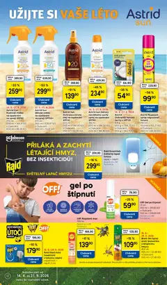 Náhled letáku Astrid Ochranný balzám na rty s SPF25, Astrid Ochranný balzám na rty s SPF25 4,8 g od 17.06.2026 | Strana: 12