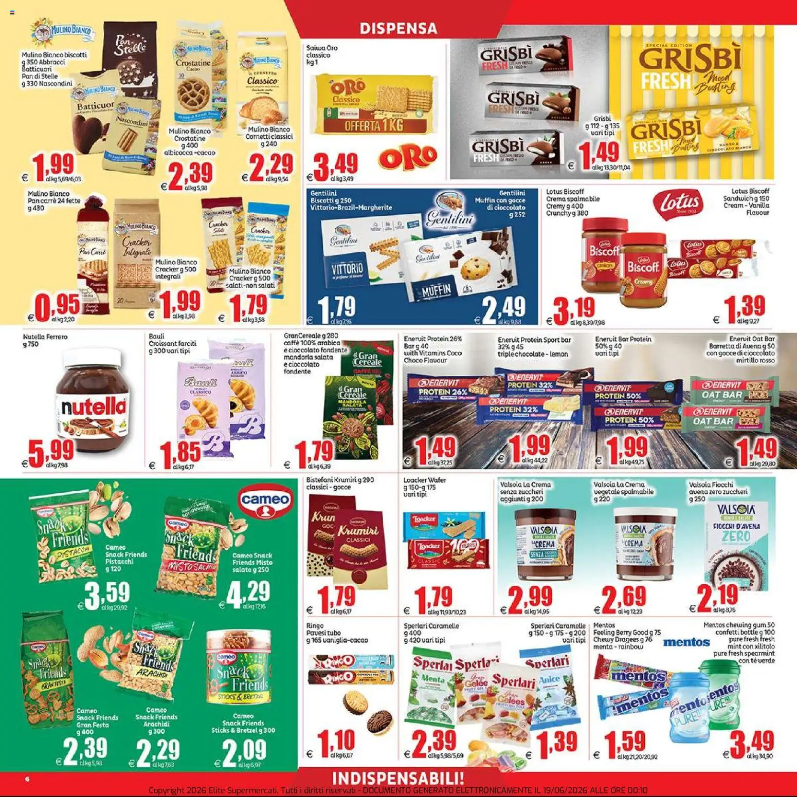 Volantino Elite Supermercati del 19.06.2026 | Pagina: 6