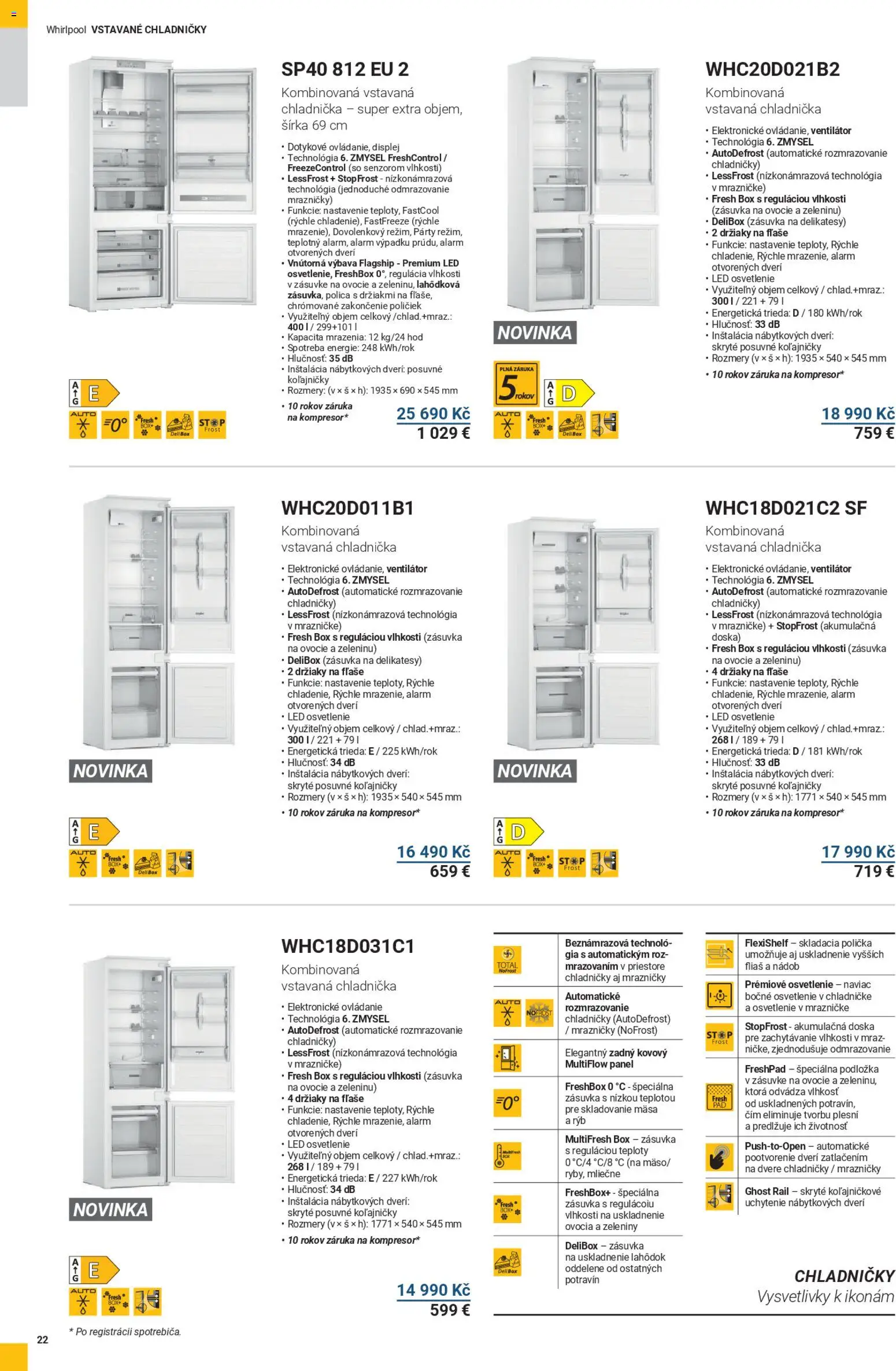 Möbelix leták - WHIRLPOOL od 01.08.2025 | Strana: 22 | Produkty: Box, Chladnička, Ventilátor, LED