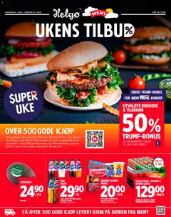 Forhåndsvisning av Meny Helgø kundeavis gyldig fra 08.06.2026