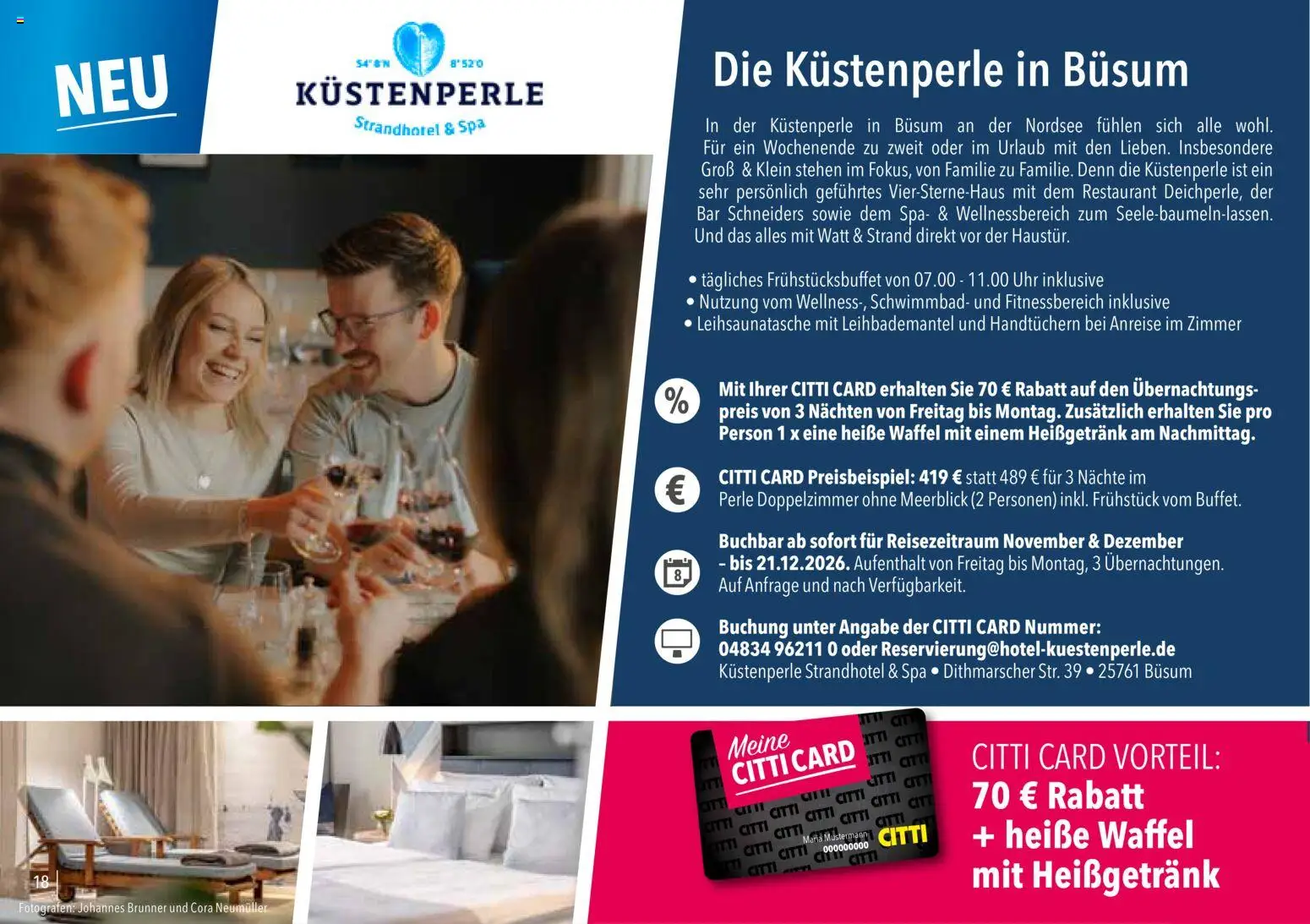 CITTI Markt Vorteilsheft – gültig ab 21.09.2026 | Seite: 18 | Produkte: Uhr