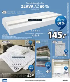 JYSK leták platný od 12.08.2026 | Strana: 12 | Produkty: Matrace, Matrac, Obliečky, Vankúš