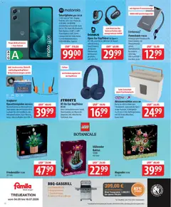 Famila Prospekt 	 ab 04.05.2026 gültig | Seite: 18 | Produkte: Mikrofon, Lautsprecher, Aktenvernichter, Kopfhörer