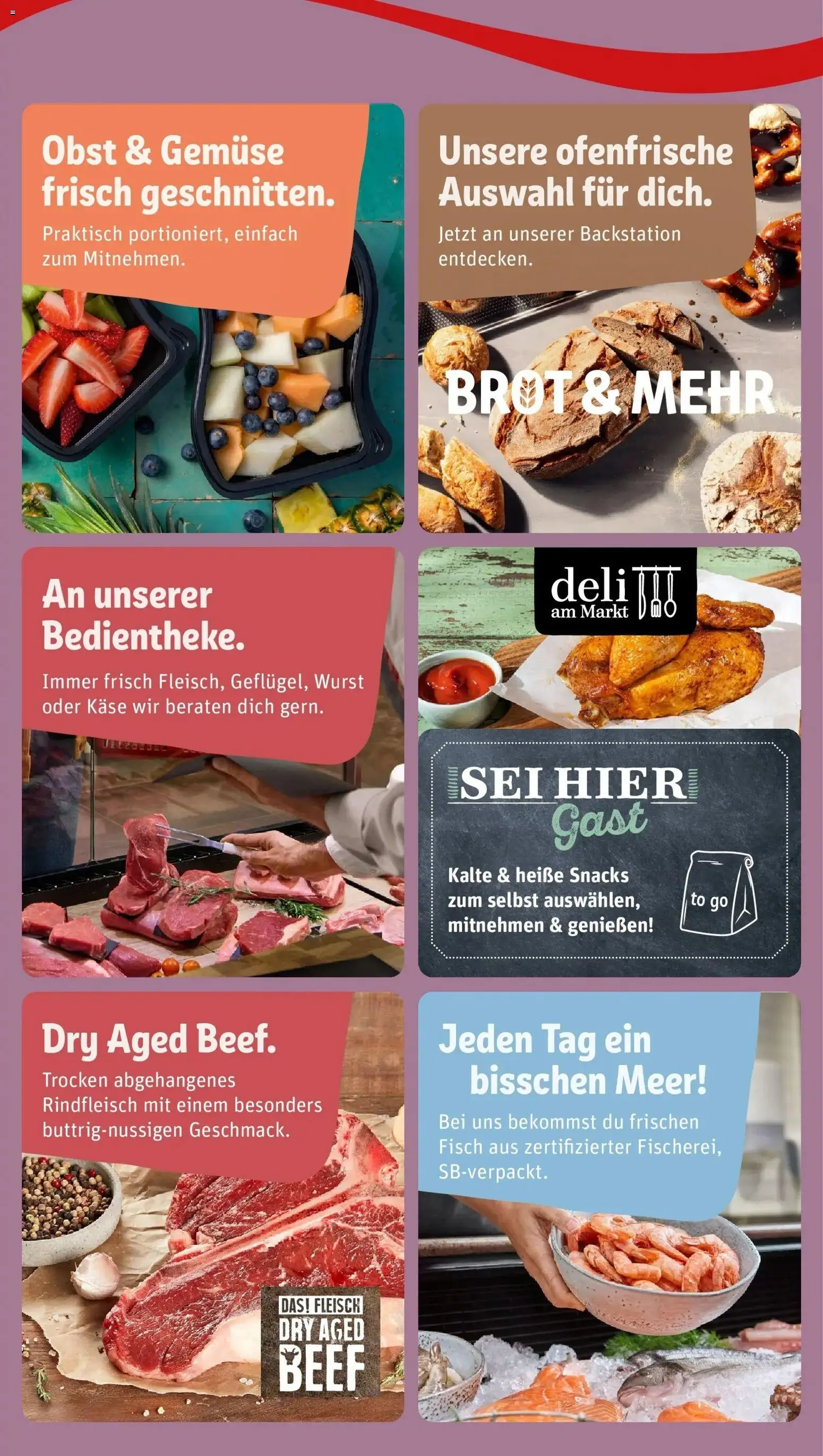 REWE Prospekt ab 19.10.2026 zum Blättern » Angebote | Seite: 2 | Produkte: Fisch, Wurst, Brot, Rindfleisch