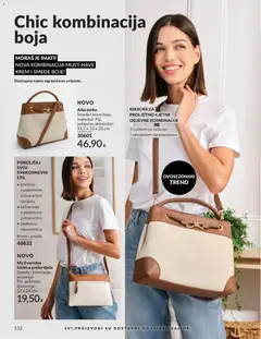Avon Katalog - Pregled kataloga iz trgovine Avon, vrijedi od 01.05.2026 | Stranica: 132 | Proizvodi: Torbica, Torba