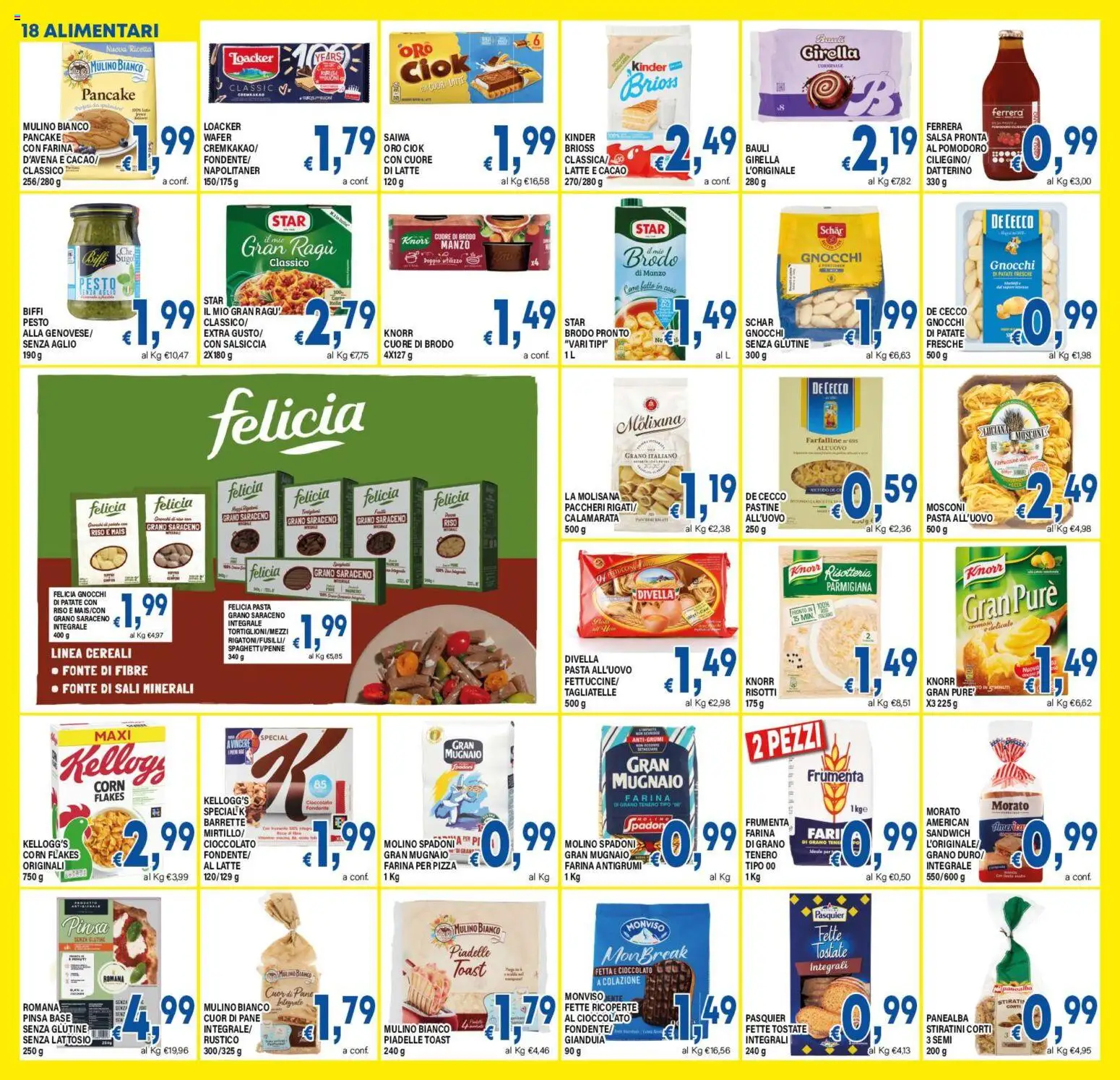 Volantino DEM del 17.03.2026 | Pagina: 18 | Prodotti: Aglio, Pasta, Pesto, Fettuccine