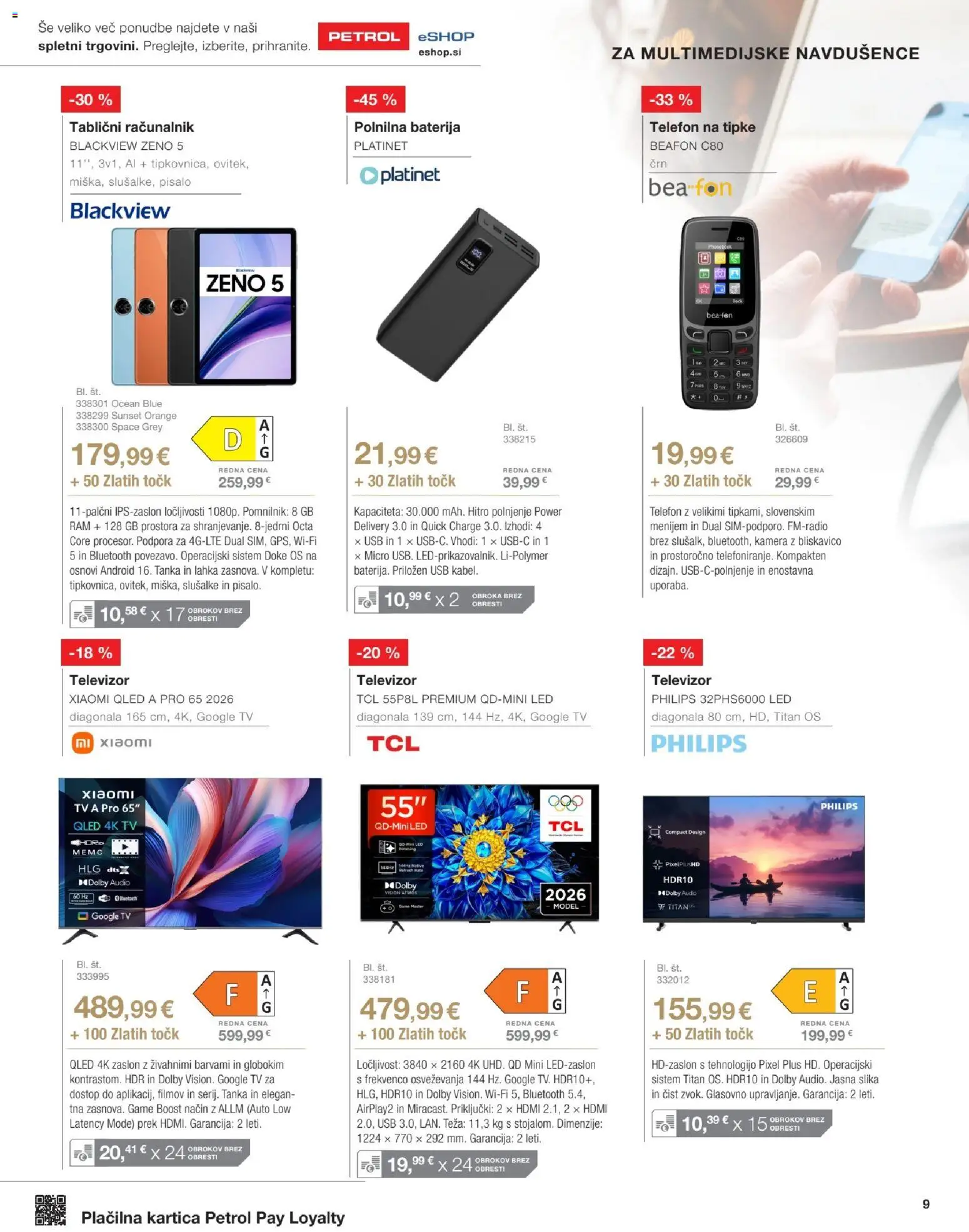 Novi Petrol katalog ponudbe – veljaven od 01.06.2026 | Stran: 9