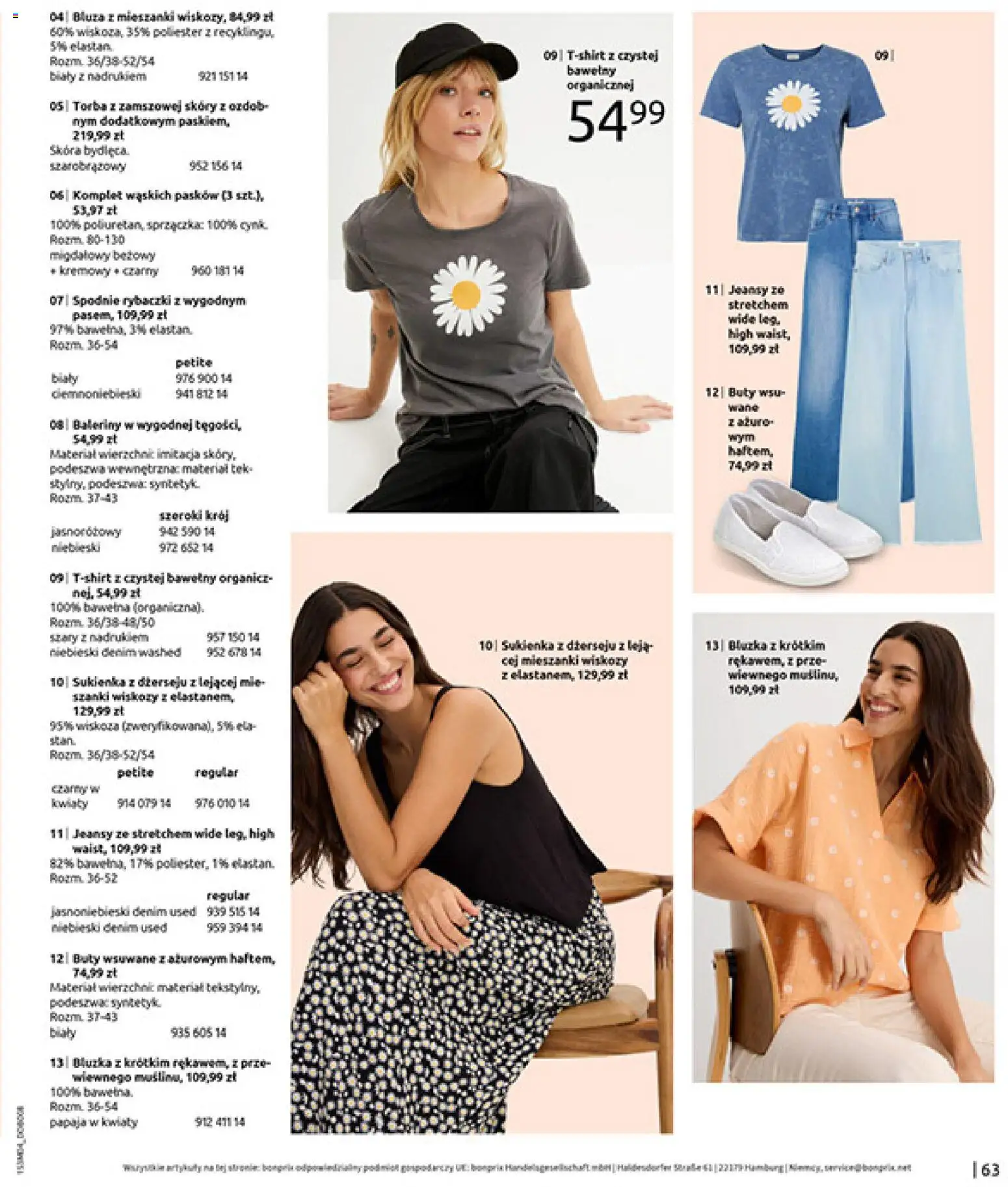 BonPrix Katalog od 30.03.2026 | Strona: 65 | Produkty: Bluzka, Buty, Torba, Papaja